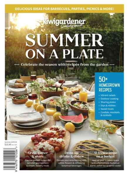 Kiwi Gardener Quarterly Special – Summer 2025-2026 Cover