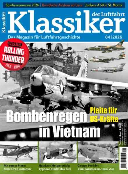 Klassiker der Luftfahrt – April 2026 Cover