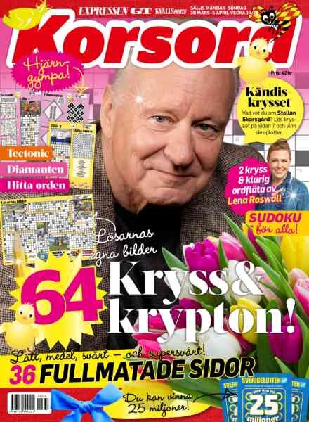 Korsord – 30 Mars 2026 Cover