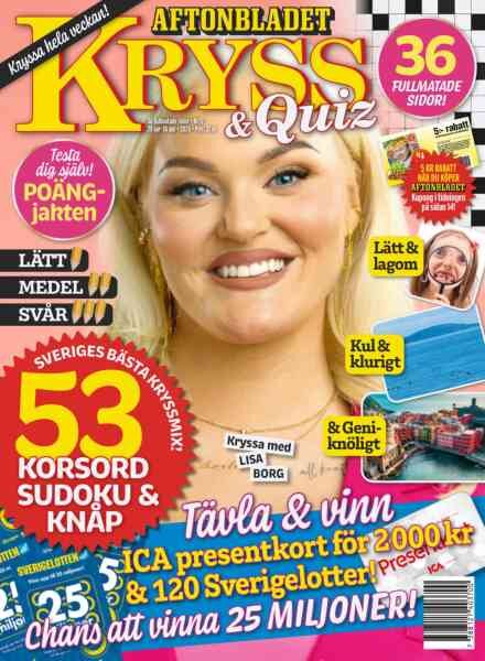 Kryss & Quiz – 20 April 2026 Cover
