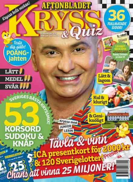 Kryss & Quiz – 30 Mars 2026 Cover