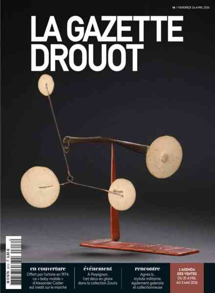 La Gazette Drouot – 24 Avril 2026 Cover
