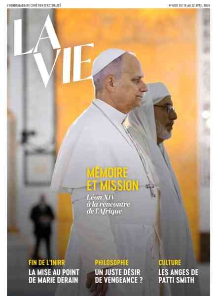 La Vie – 16 Avril 2026 Cover