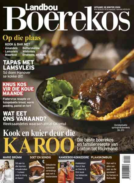 Landbou Boerekos – Herfs & Winter 2026 Cover