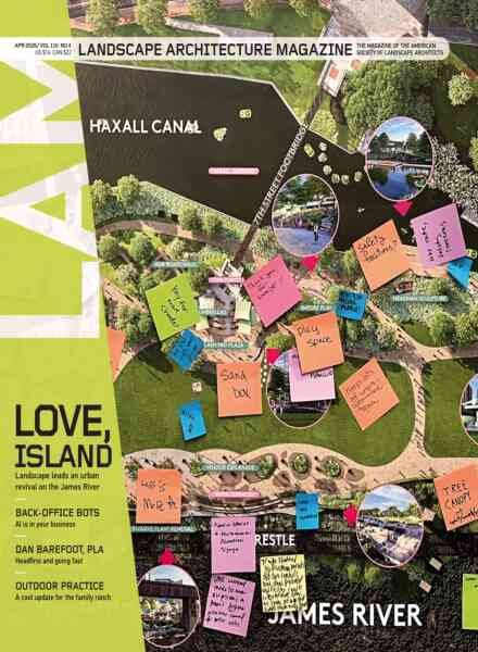 Landscape Architecture Magazine USA – April 2026 Cover