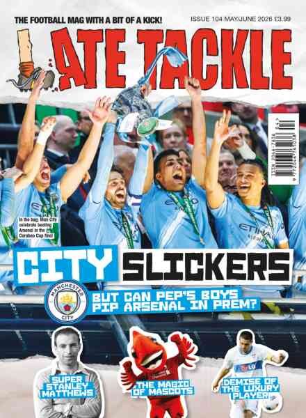 Late Tackle Football – May-June 2026 Cover