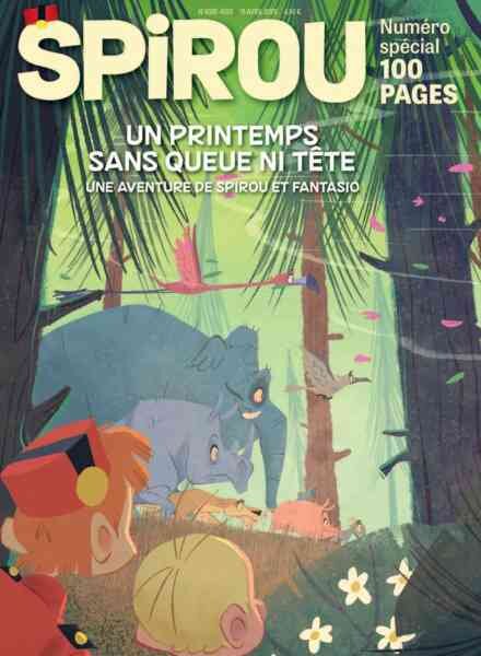 Le Journal de Spirou – 15 Avril 2026 Cover