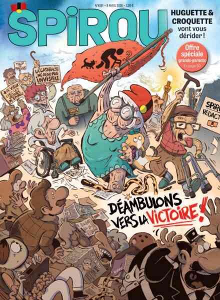 Le Journal de Spirou – 8 Avril 2026 Cover
