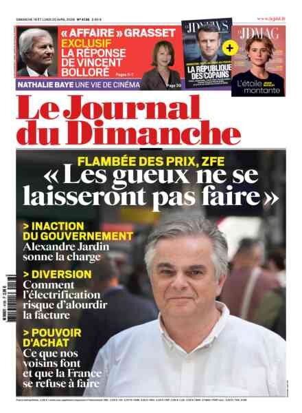 Le Journal du dimanche – 19 Avril 2026 Cover