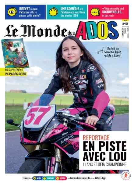 Le Monde des Ados – 15 Avril 2026 Cover