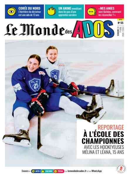 Le Monde des Ados – 1er Avril 2026 Cover