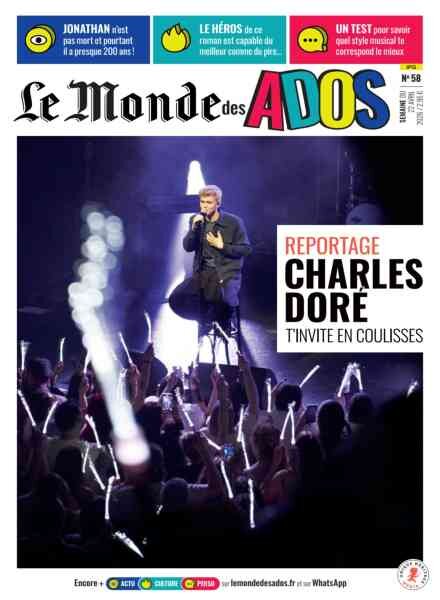 Le Monde des Ados – 22 Avril 2026 Cover