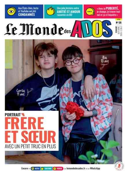 Le Monde des Ados – 8 Avril 2026 Cover