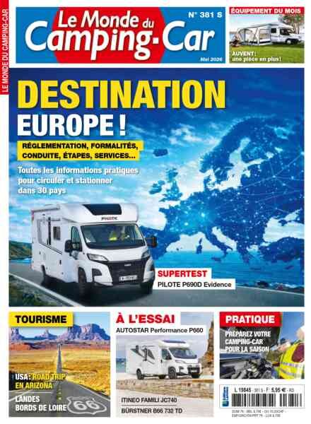 Le Monde du Camping-Car – Mai 2026 Cover