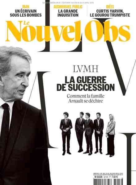 Le Nouvel Obs – 16 Avril 2026 Cover