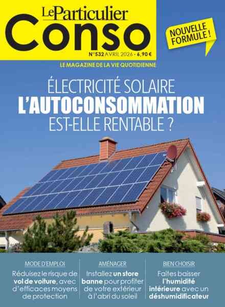 Le Particulier Conso – Avril 2026 Cover