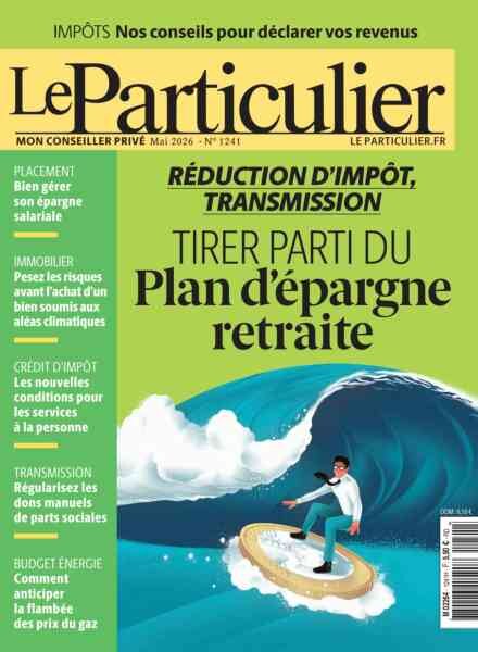 Le Particulier – Mai 2026 Cover