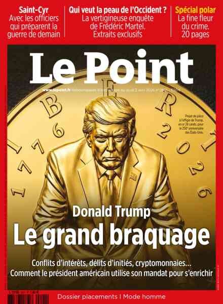 Le Point – 2 Avril 2026 Cover