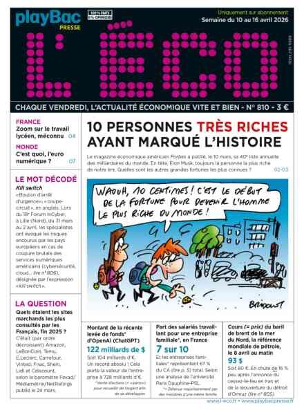 L’eCO – 10 Avril 2026 Cover