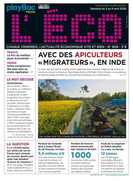 L’eCO – 3 Avril 2026 Cover