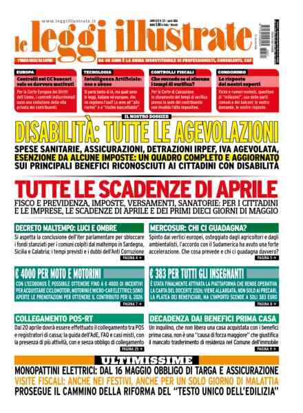Leggi Illustrate – Aprile 2026 Cover