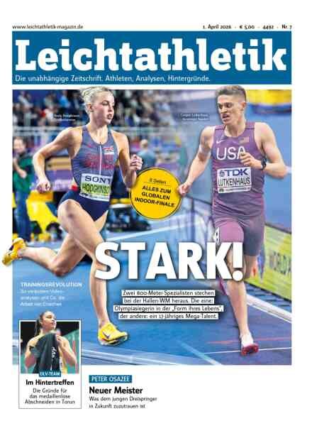 Leichtathletik – 1 April 2026 Cover