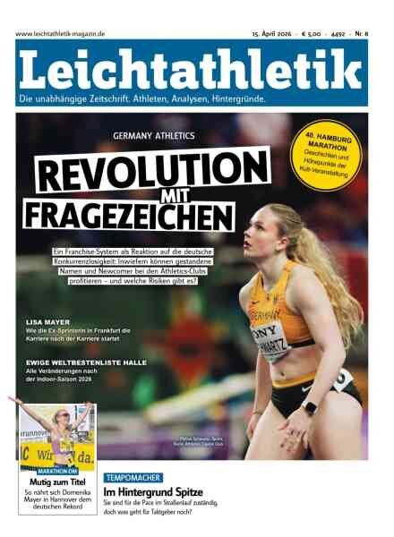 Leichtathletik – 15 April 2026 Cover