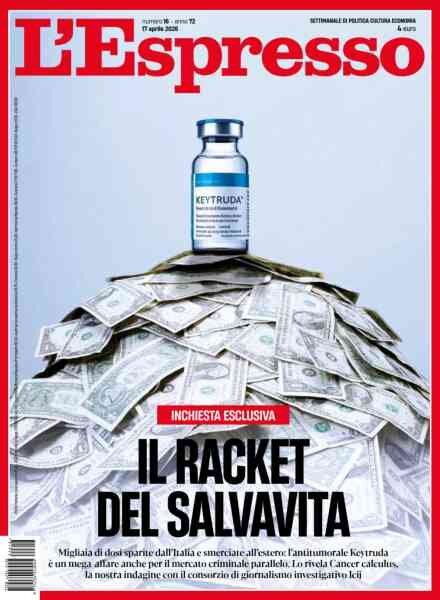 L’Espresso – 17 Aprile 2026 Cover