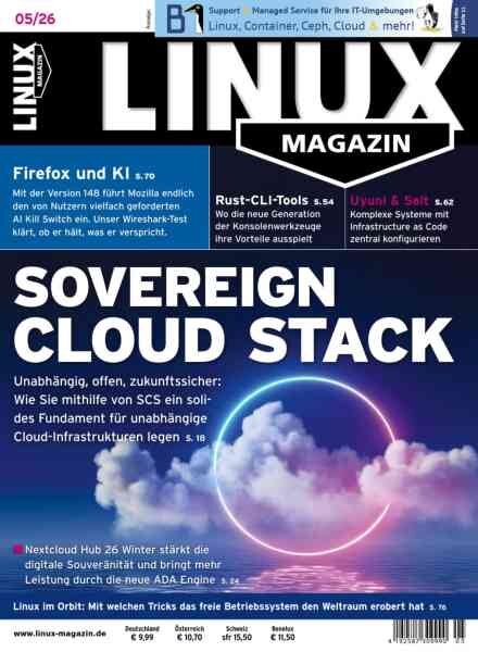 Linux-Magazin – Mai 2026 Cover