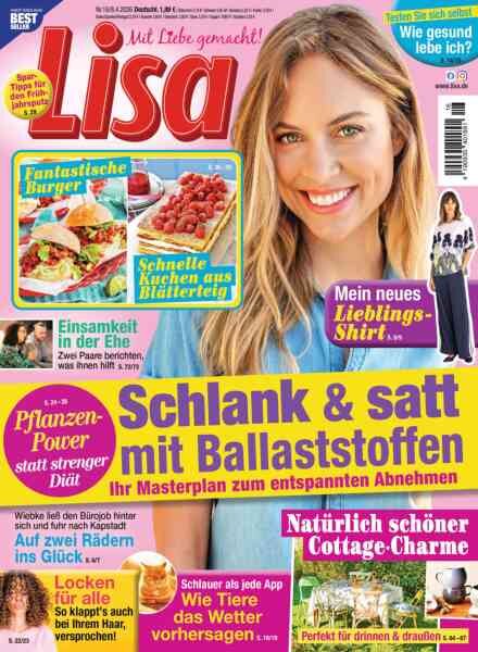 Lisa – 7 April 2026 Cover