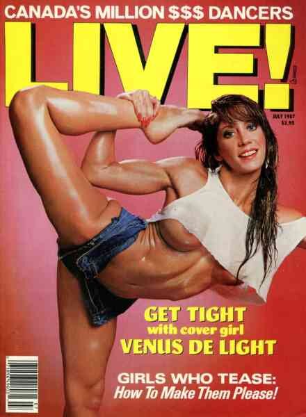 Live – July 1987 Cover