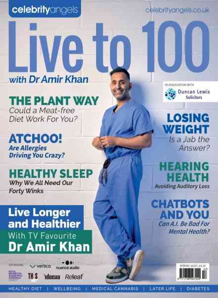 Live to 100 with Dr Amir Khan – Spring 2026 Cover