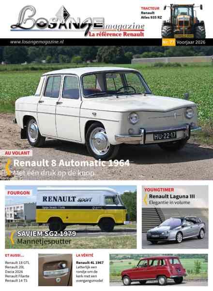 Losange Magazine Dutch Edition – Voorjaar 2026 Cover