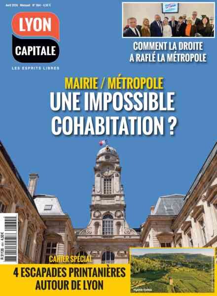 Lyon Capitale – Avril 2026 Cover
