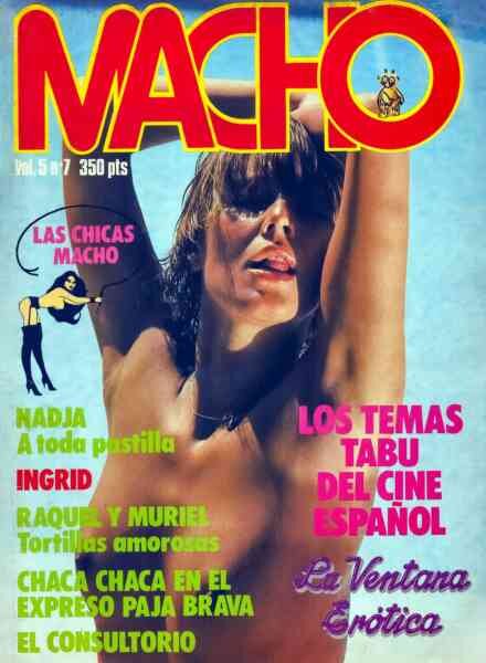 Macho – Vol 5 Numero 7 1982 Cover