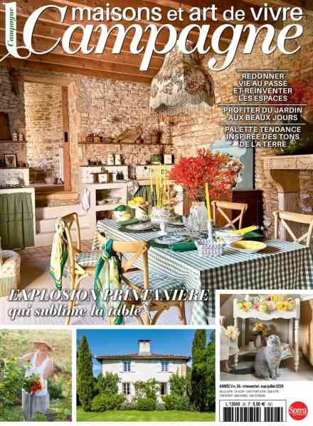 Maisons et Art de Vivre Campagne – Mai-Juillet 2026 Cover