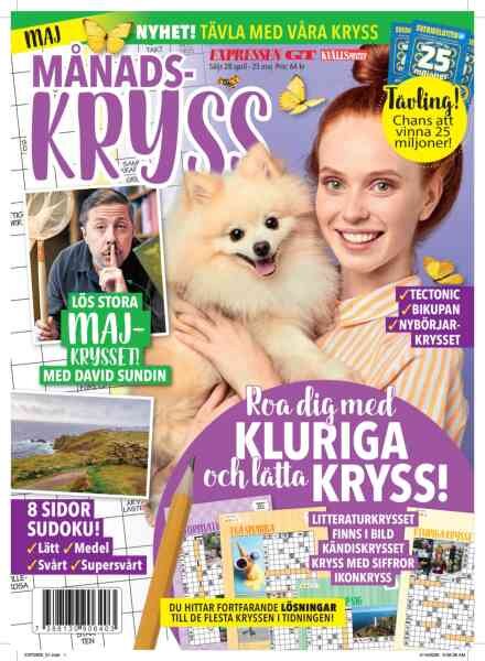 Manads-Kryss – April 2026 Cover