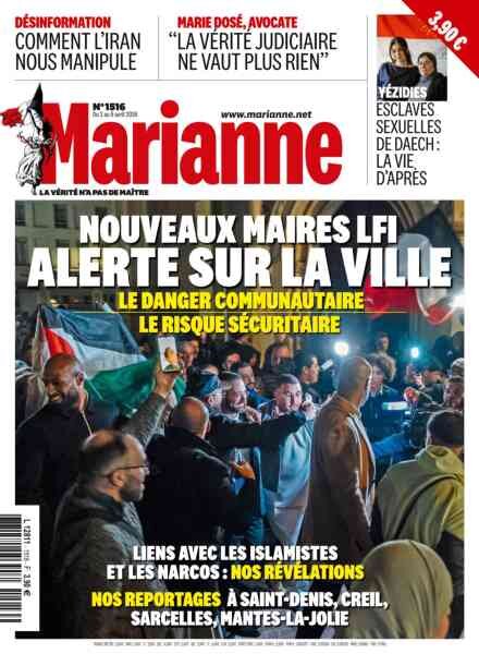 Marianne – 2 Avril 2026 Cover