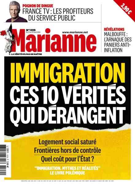 Marianne – 23 Avril 2026 Cover