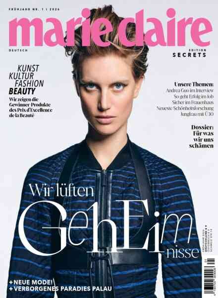 Marie Claire Germany – Fruhjahr 2026 Cover