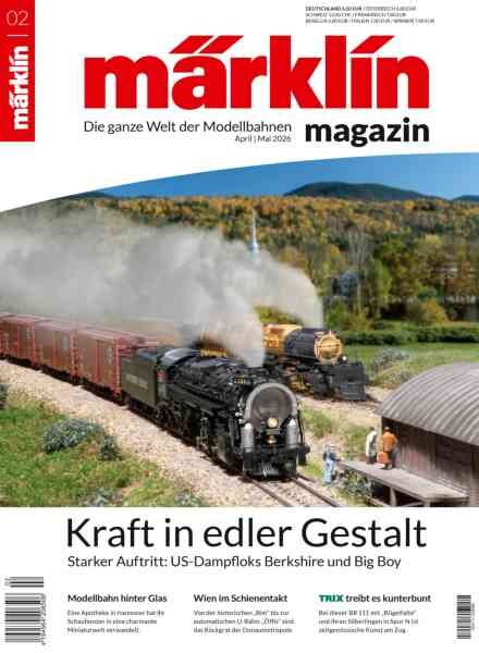 Marklin Magazin – April-Mai 2026 Cover