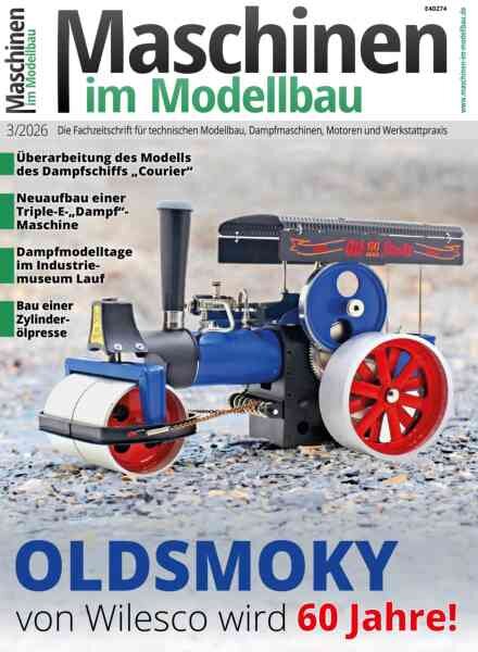 Maschinen im Modellbau – April 2026 Cover