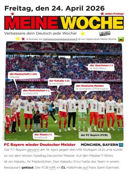 Meine Woche – 23 April 2026 Cover