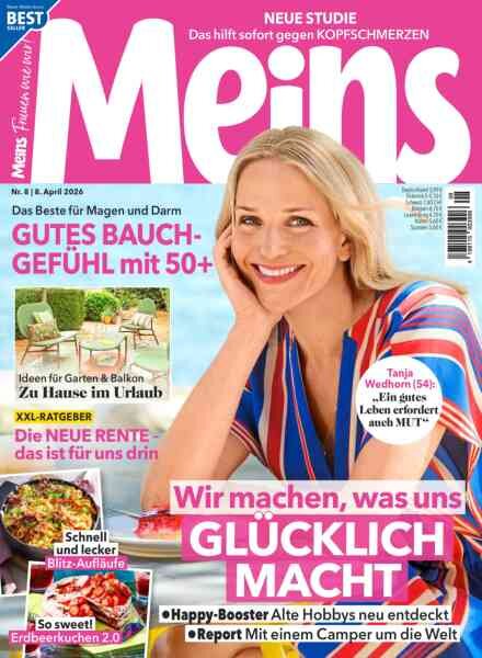 Meins – 8 April 2026 Cover