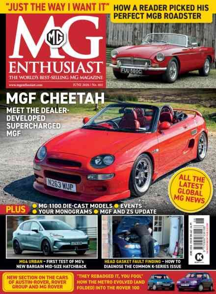 MG Enthusiast – June 2026 Cover