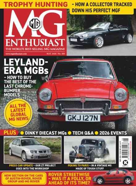 MG Enthusiast – May 2026 Cover
