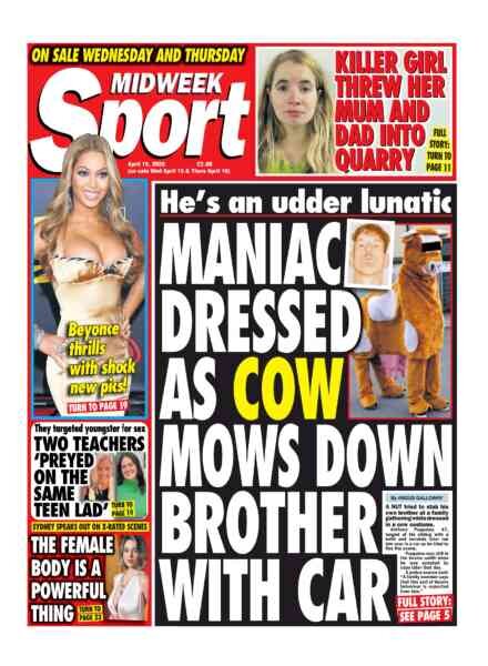 Midweek Sport – 15 April 2026 Cover