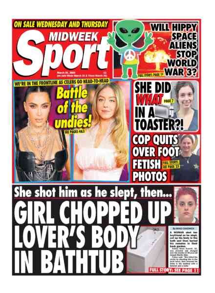 Midweek Sport – 25 March 2026 Cover