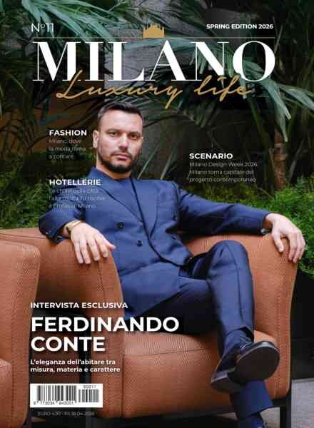 Milano Luxury Life – Spring 2026 Cover