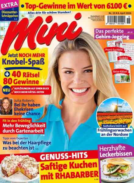 Mini – 8 April 2026 Cover